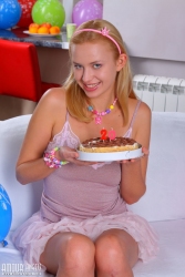 A solo birthday party   NakedTeen.photos