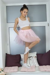 A stripping ballerina   NakedTeen.photos