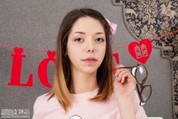 Adorable girl with wet pussy   NakedTeen.photos