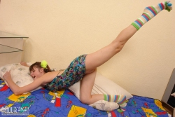 Amusing in Woman’s Bed room   NakedTeen.photos