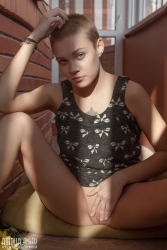 Angelic girl self motion   NakedTeen.photos