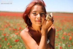 Attention grabbing Bushy Youngster   NakedTeen.photos