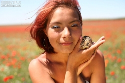 Attention grabbing Bushy Youngster   NakedTeen.photos