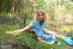 Attractive angel within the woods   NakedTeen.photos