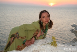 Beach tease by way of brunette   NakedTeen.photos