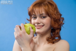 Beautiful naked redhead   NakedTeen.photos