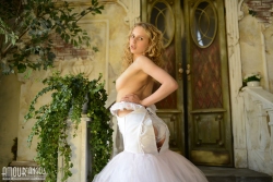 Blonde bride   NakedTeen.photos