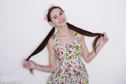 Brunette cutie is going naked   NakedTeen.photos