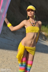 Charmer at the beach   NakedTeen.photos