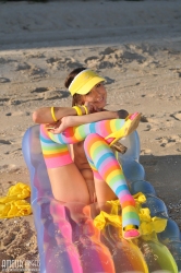 Charmer at the beach   NakedTeen.photos