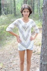 Contemporary teen by way of the auto   NakedTeen.photos