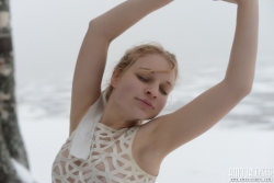 Cutie within the chilly   NakedTeen.photos