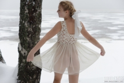 Cutie within the chilly   NakedTeen.photos