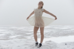 Cutie within the chilly   NakedTeen.photos