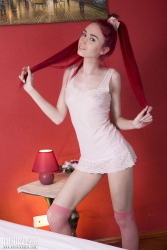 Fiery and attractive   NakedTeen.photos