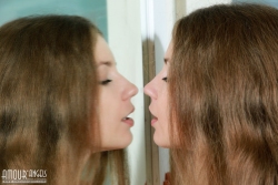 Fireplace of the only   NakedTeen.photos