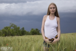 Good looks in nature   NakedTeen.photos