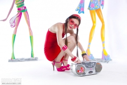 Honey with recorder   NakedTeen.photos