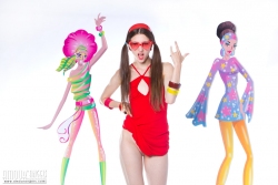 Honey with recorder   NakedTeen.photos