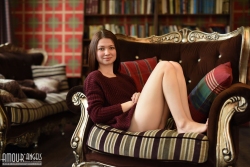 Horny bookworm   NakedTeen.photos