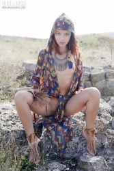 Indian rock of affection   NakedTeen.photos