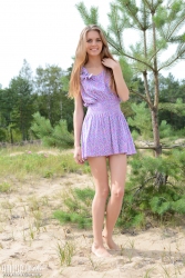 Lovely lengthy haired honey   NakedTeen.photos