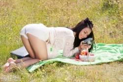 Lovely naked open air   NakedTeen.photos