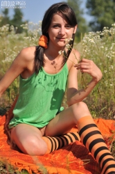 Marvelous girl outside   NakedTeen.photos