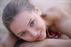 Nude teen on a picnic   NakedTeen.photos