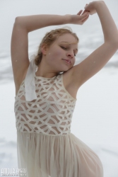 Nudity within the frost   NakedTeen.photos