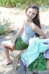 Petite girl uncovered   NakedTeen.photos