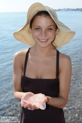 Pretty beach   NakedTeen.photos