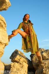 Princess on the beach   NakedTeen.photos