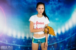 Scorching brunette good looks   NakedTeen.photos