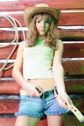 Scorching stripping cowgirl   NakedTeen.photos