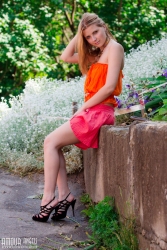 Scorching summer time showoff   NakedTeen.photos