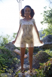 Sexy pigtailed chick   NakedTeen.photos