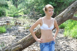 Shy teenage cutie   NakedTeen.photos