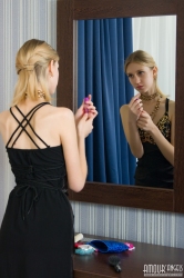 Stylish blonde type   NakedTeen.photos