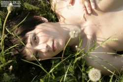 Sunbathing Teenager   NakedTeen.photos