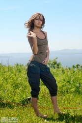 Superior Angel with a Horse   NakedTeen.photos