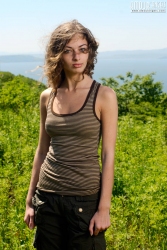 Superior Angel with a Horse   NakedTeen.photos