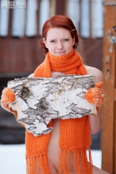 Sweet Snow Girl   NakedTeen.photos