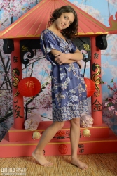 Teasing in horny uniform   NakedTeen.photos