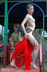 Teenager in Crimson   NakedTeen.photos