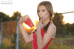 Teenie displays spots   NakedTeen.photos