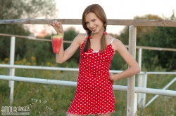 Teenie displays spots   NakedTeen.photos