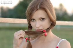 Teenie displays spots   NakedTeen.photos