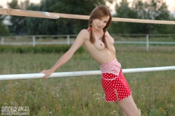 Teenie displays spots   NakedTeen.photos