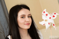 The most up to date brunette ever   NakedTeen.photos